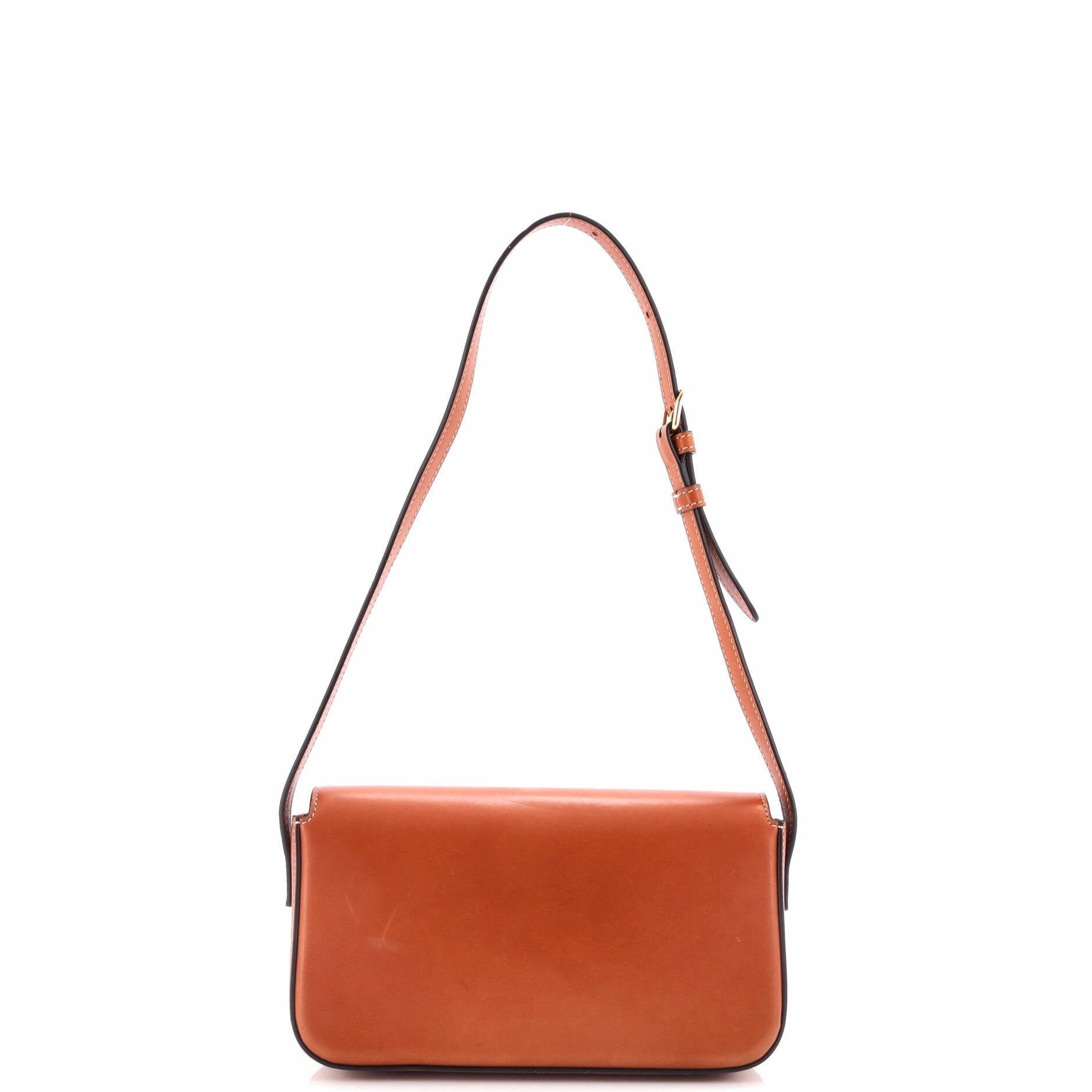 Triomphe East-West Shoulder Bag Smooth Calfskin