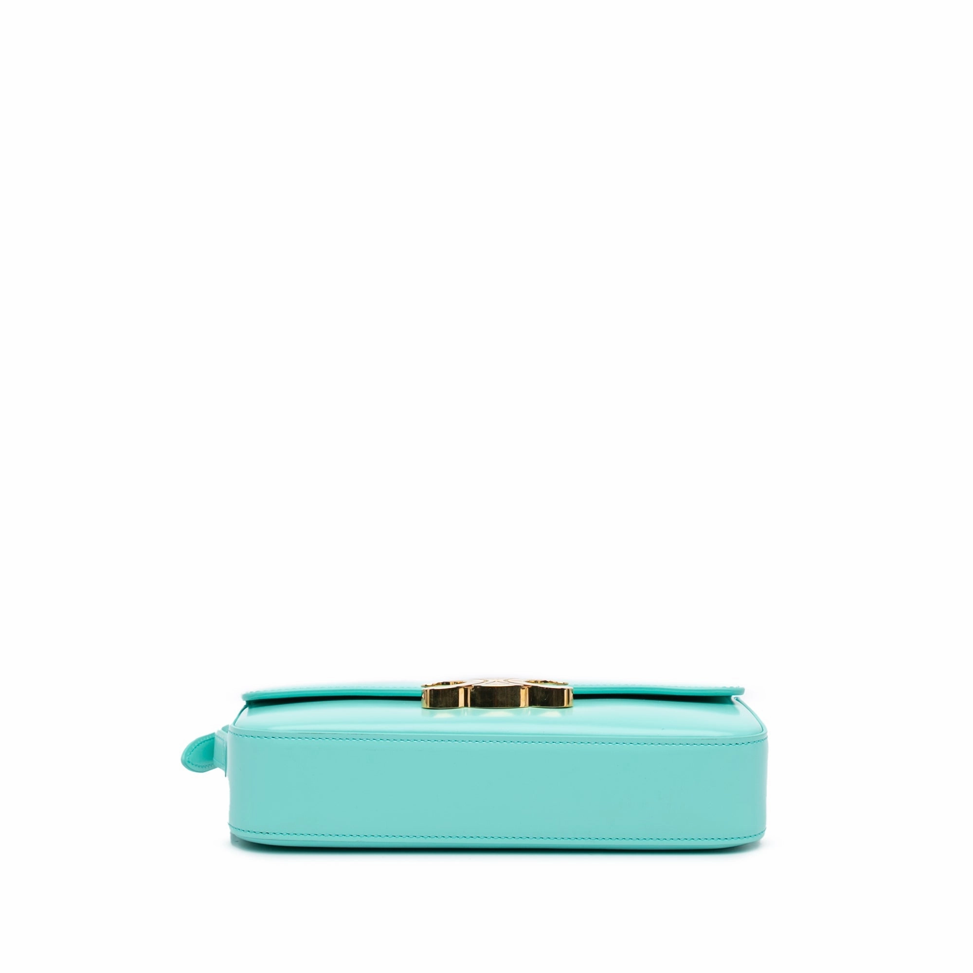 Triomphe Leather Claude Shoulder Bag