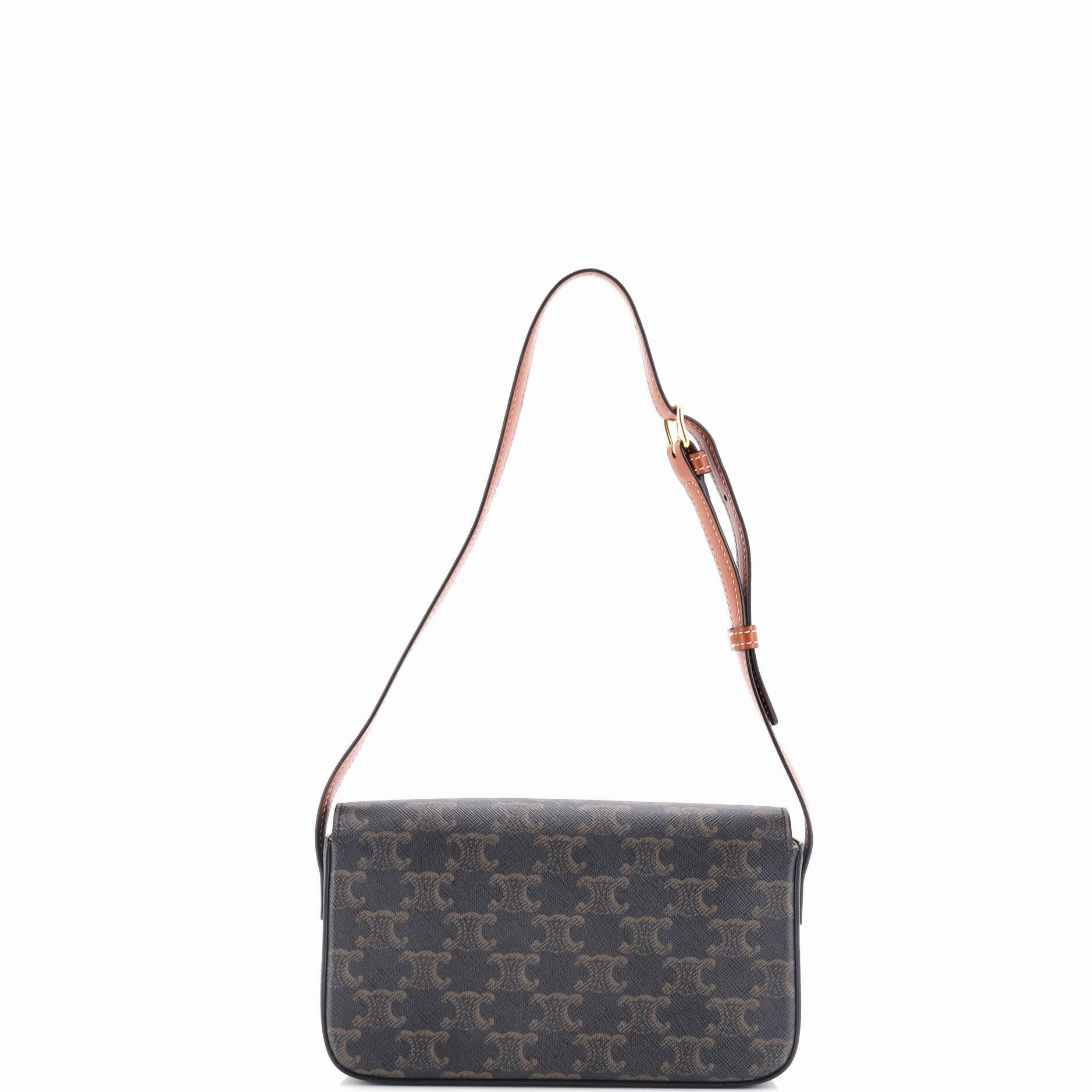 Triomphe Shoulder Bag Triomphe Coated Canvas Medium