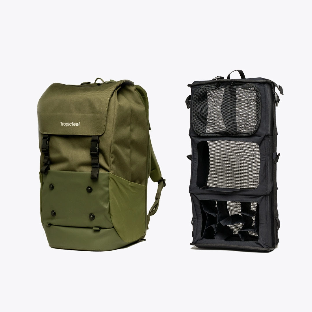 Tropicfeel Shell 1.0 - Modern-Day Travel Backpack
