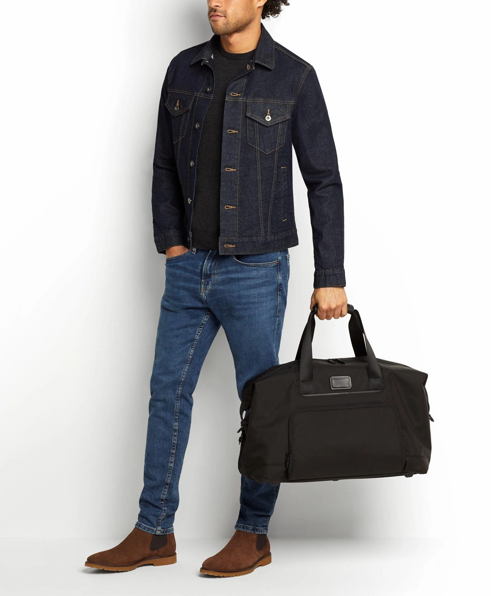 Tumi Alpha 3 Double Expansion Travel Satchel