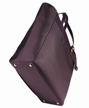 TUMI Larkin Nora Tote Aubergine