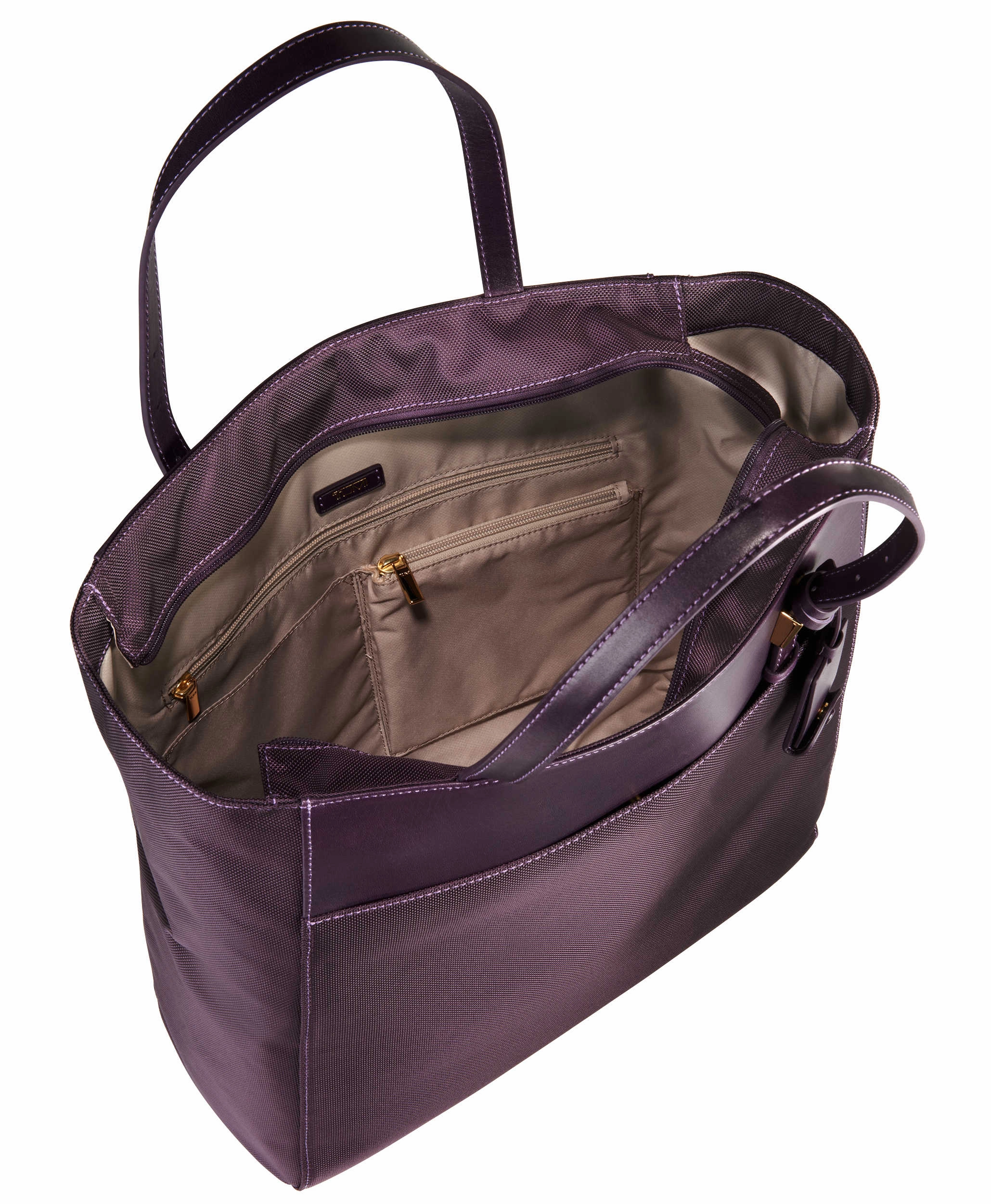 TUMI Larkin Nora Tote Aubergine