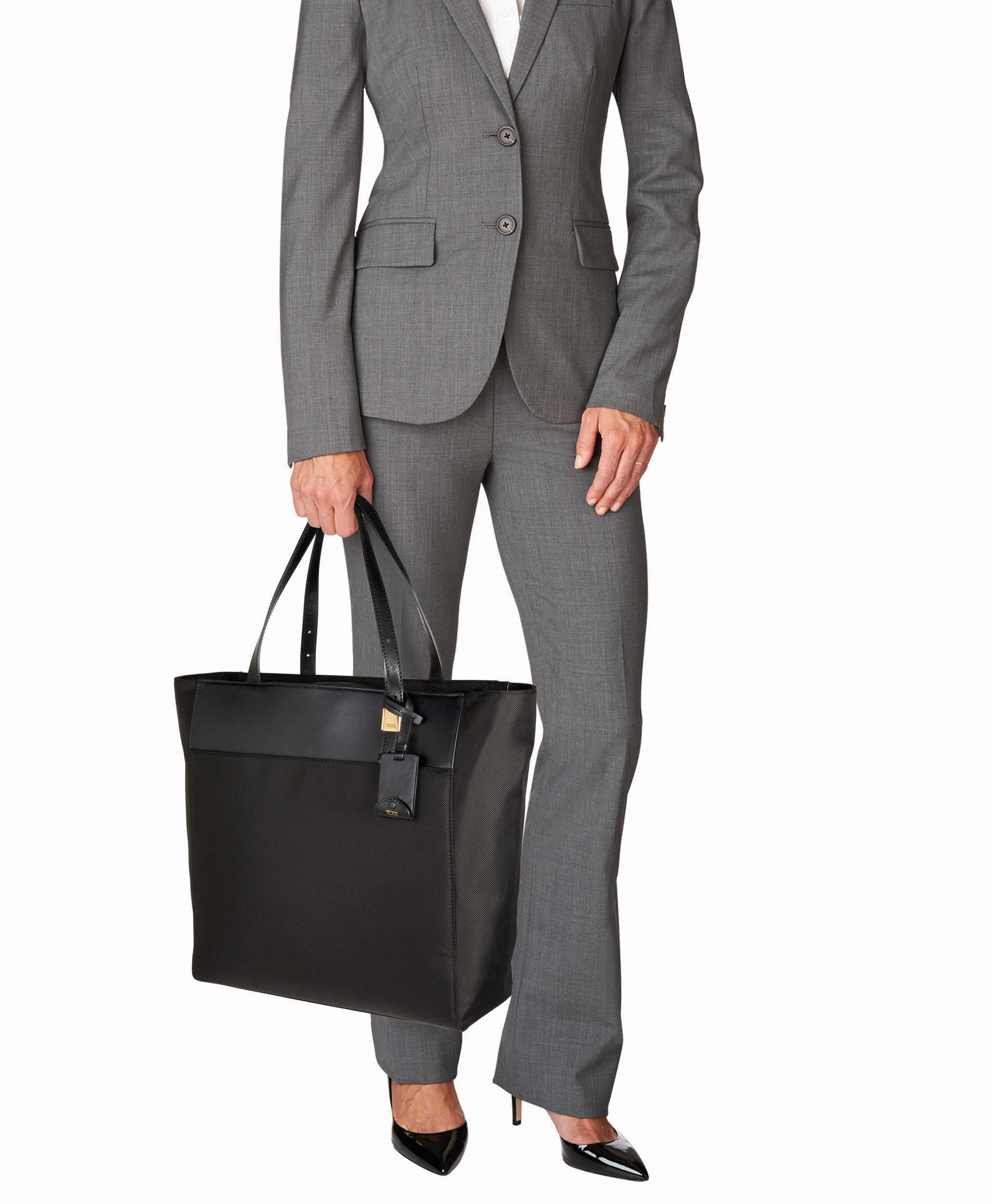TUMI Larkin Nora Tote Aubergine