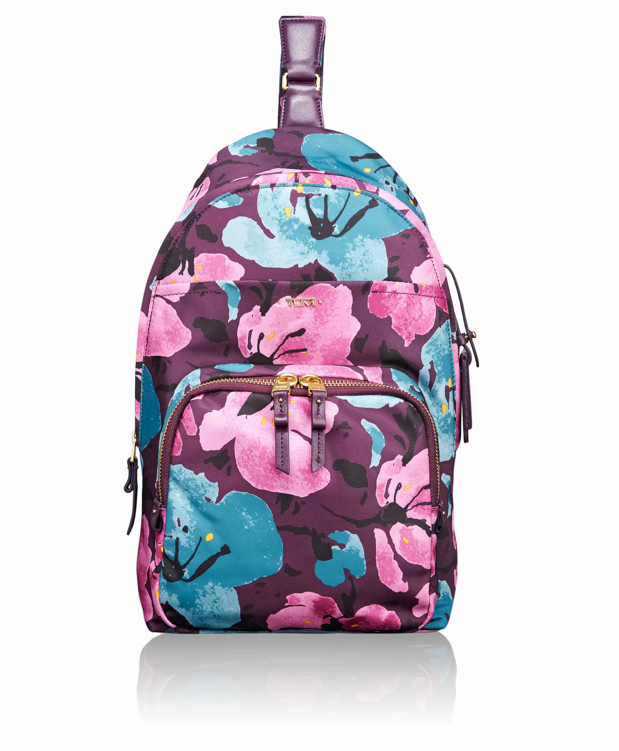 TUMI Voyageur Brive Sling Backpack Peony Floral