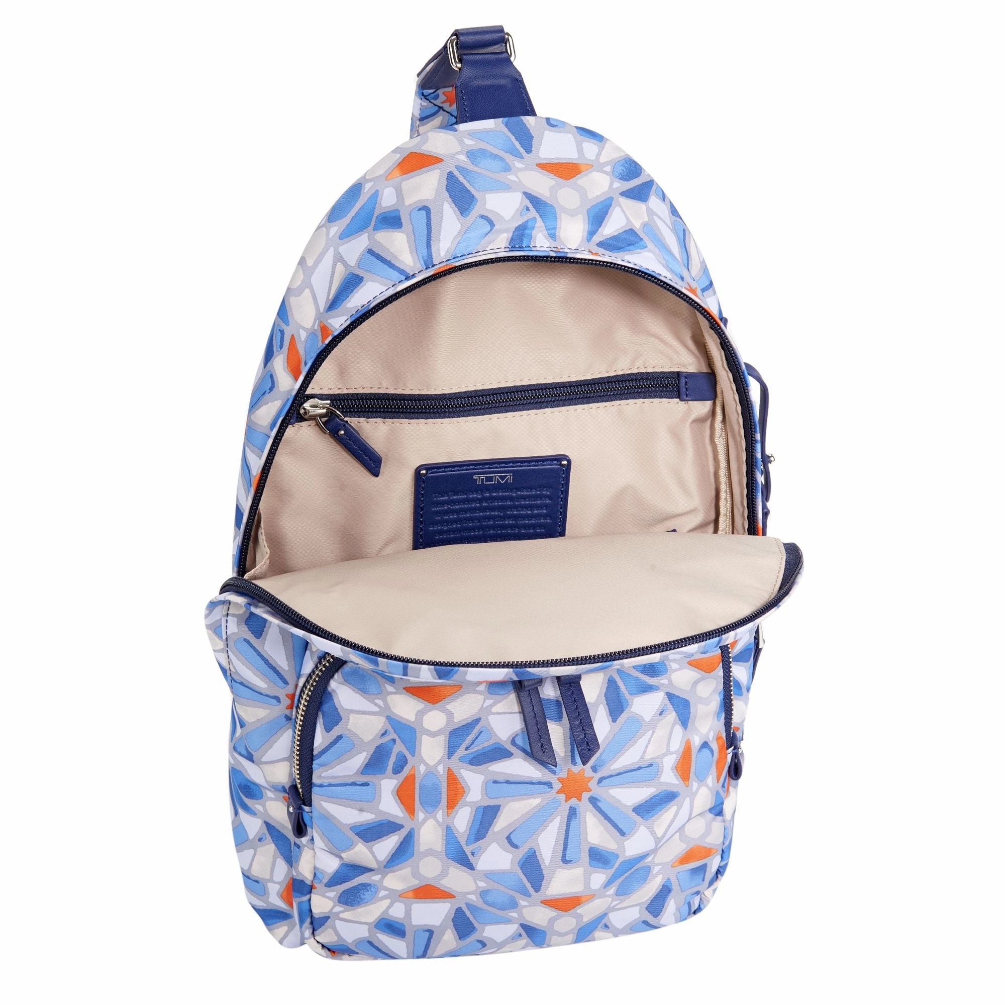 TUMI Voyageur Brive Sling Backpack Peony Floral