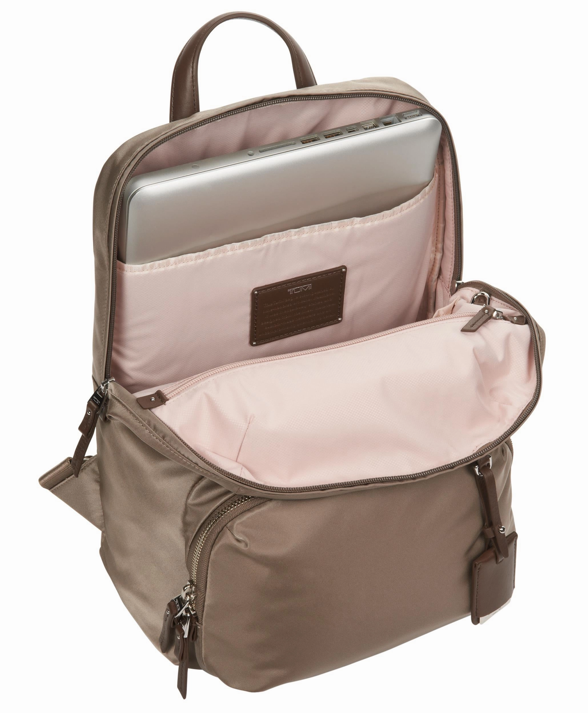 TUMI Voyageur Halle Backpack Aubergine