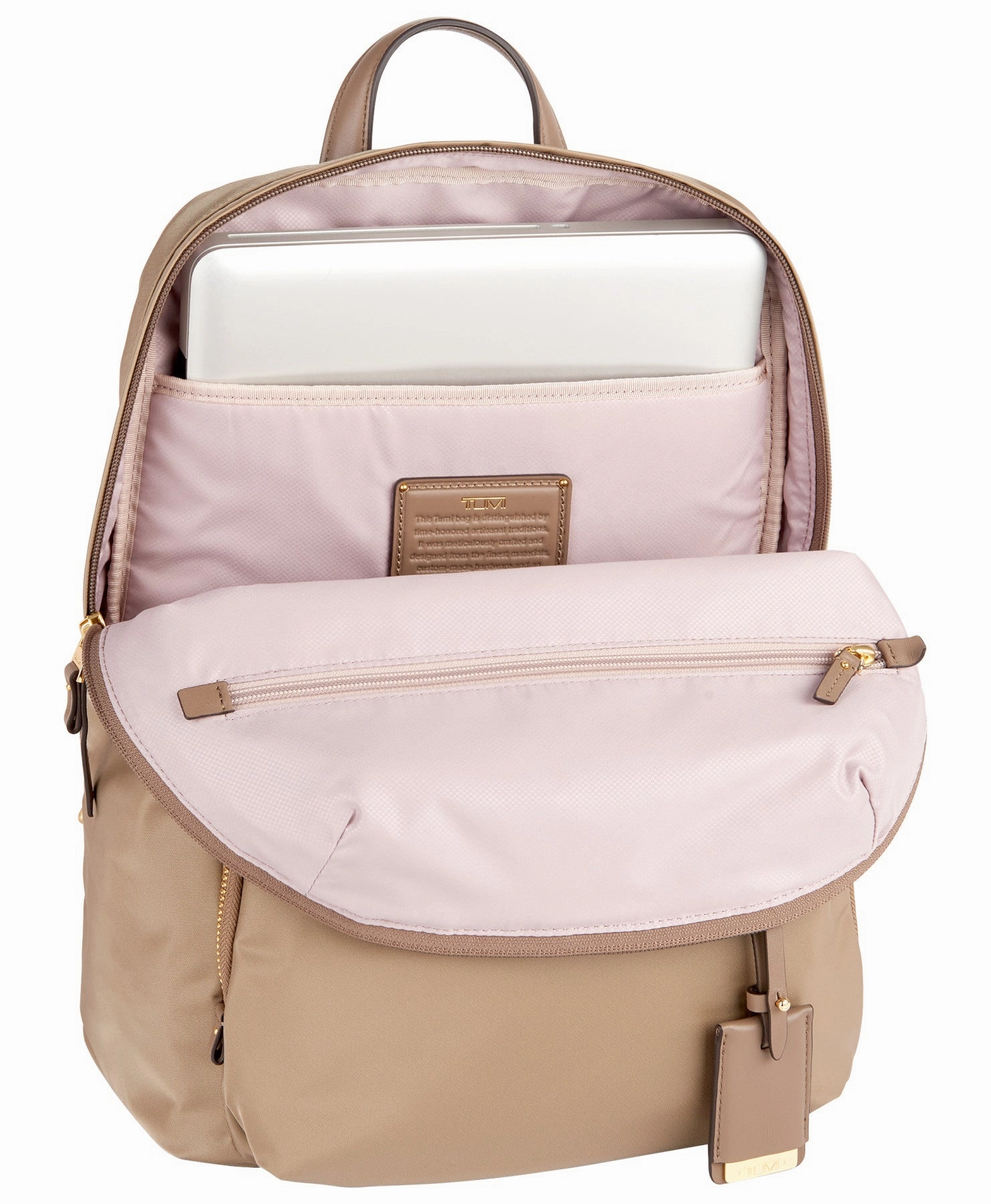 TUMI Voyageur Halle Backpack Aubergine
