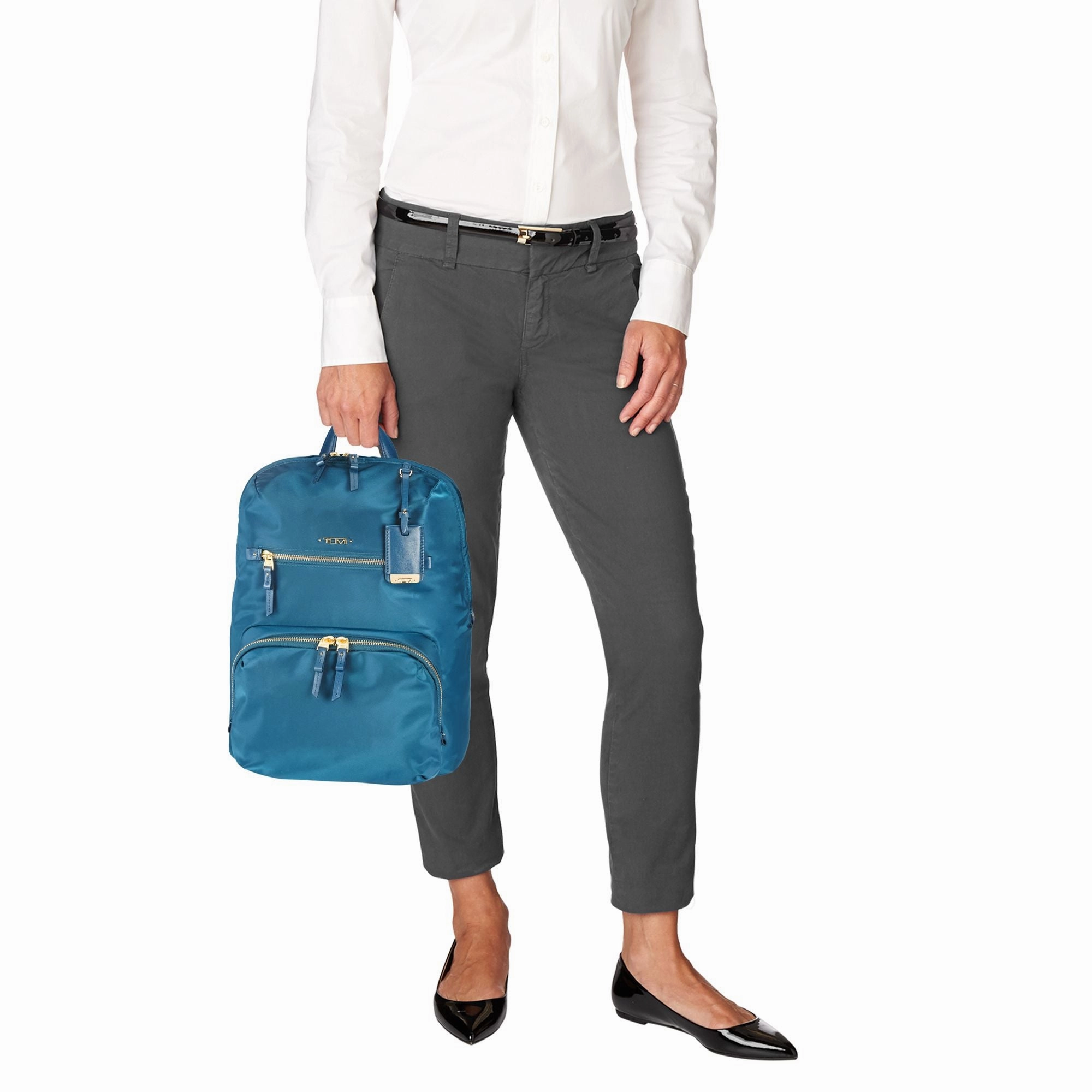 TUMI Voyageur Halle Backpack Aubergine