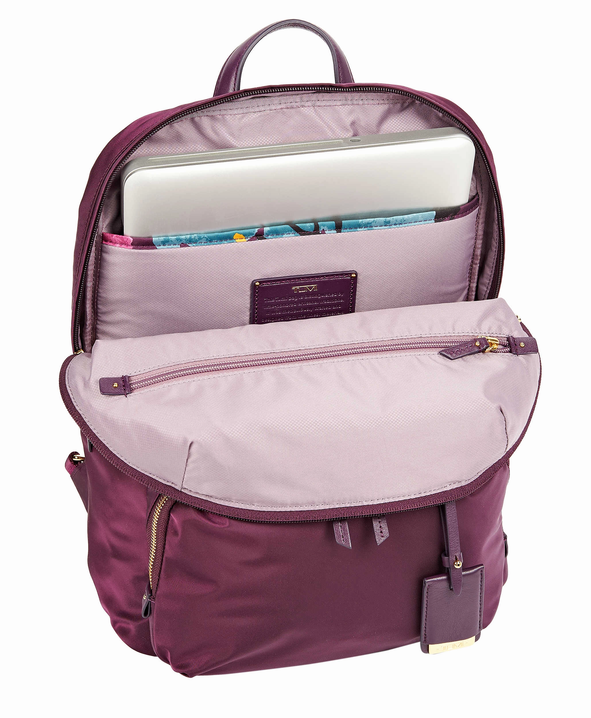 TUMI Voyageur Halle Backpack Aubergine
