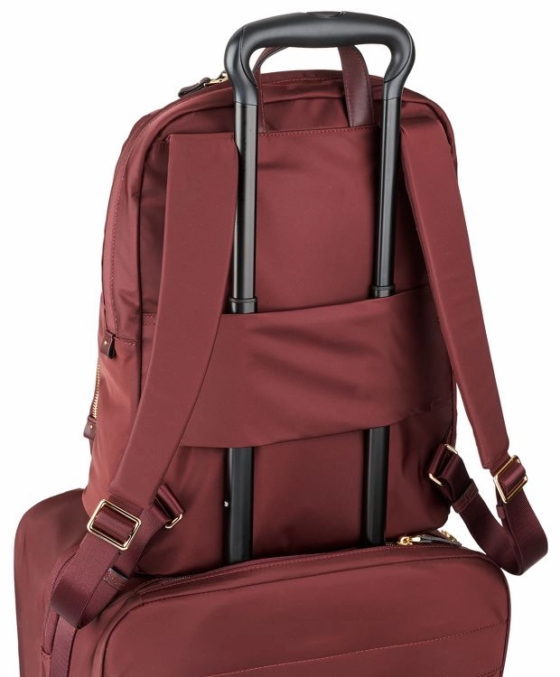 TUMI Voyageur Halle Backpack Aubergine