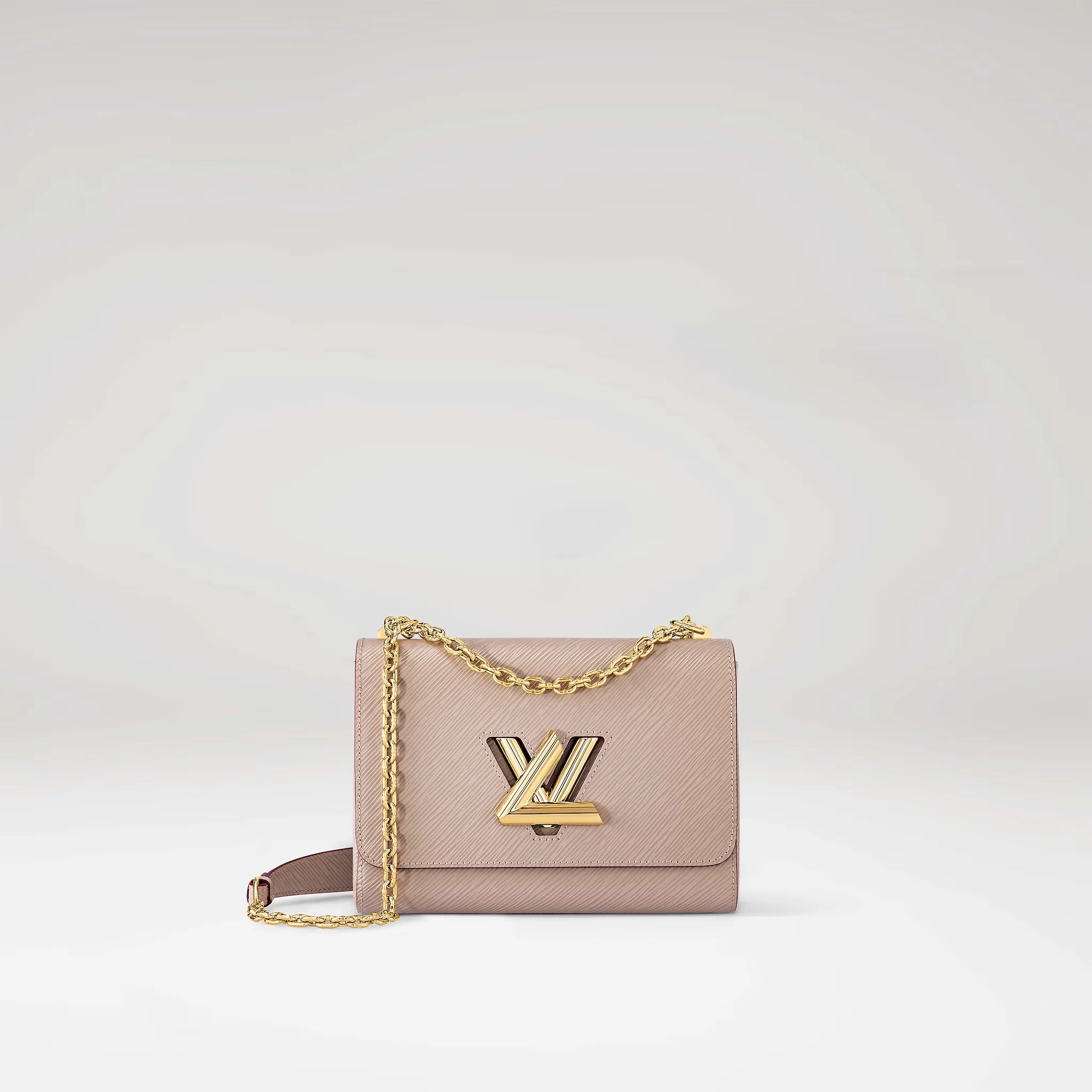 Twist MM Epi Leather Galet Leather Crossbody Bag for Women
