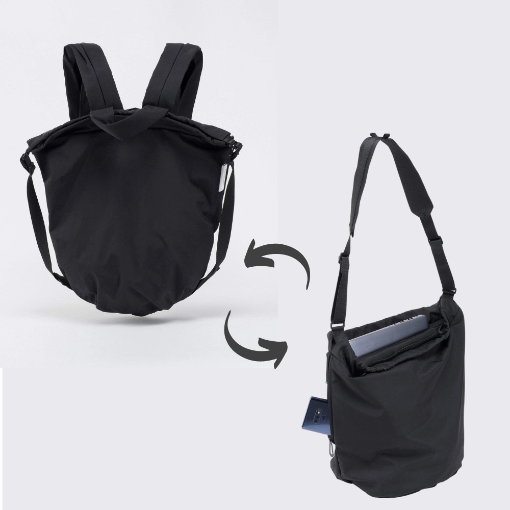 Tycho Smooth Convertible Backpack/Sling - cote&ciel