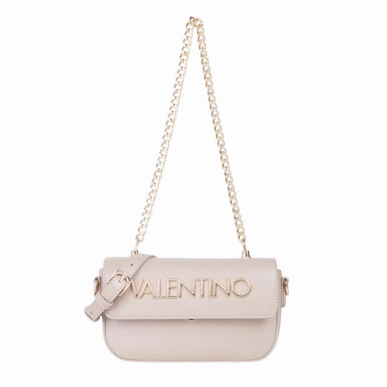 Valentino Bags Beige Nammos Re Chain Shoulder Bag