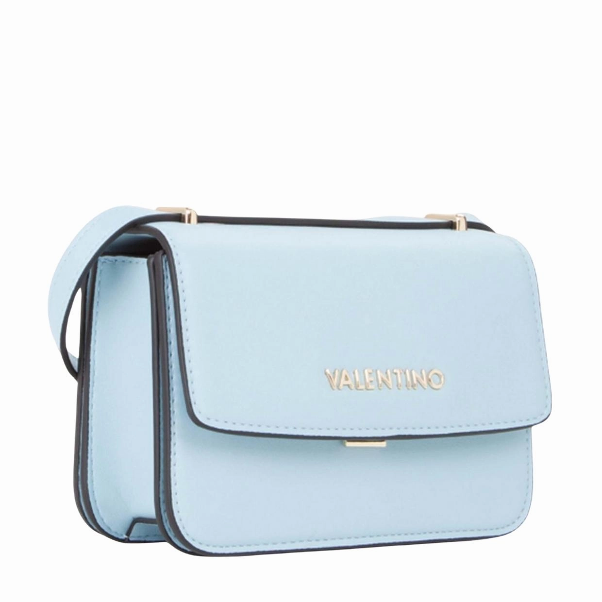 Valentino Bags Light Blue Flap Re Crossbody Bag