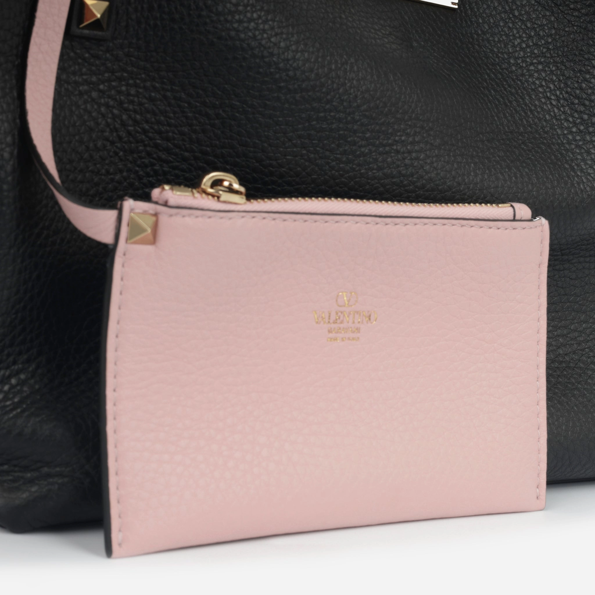 Valentino Small Rockstud Tote