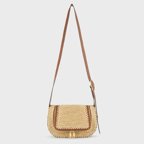 Vere Raffia Small Cross-body