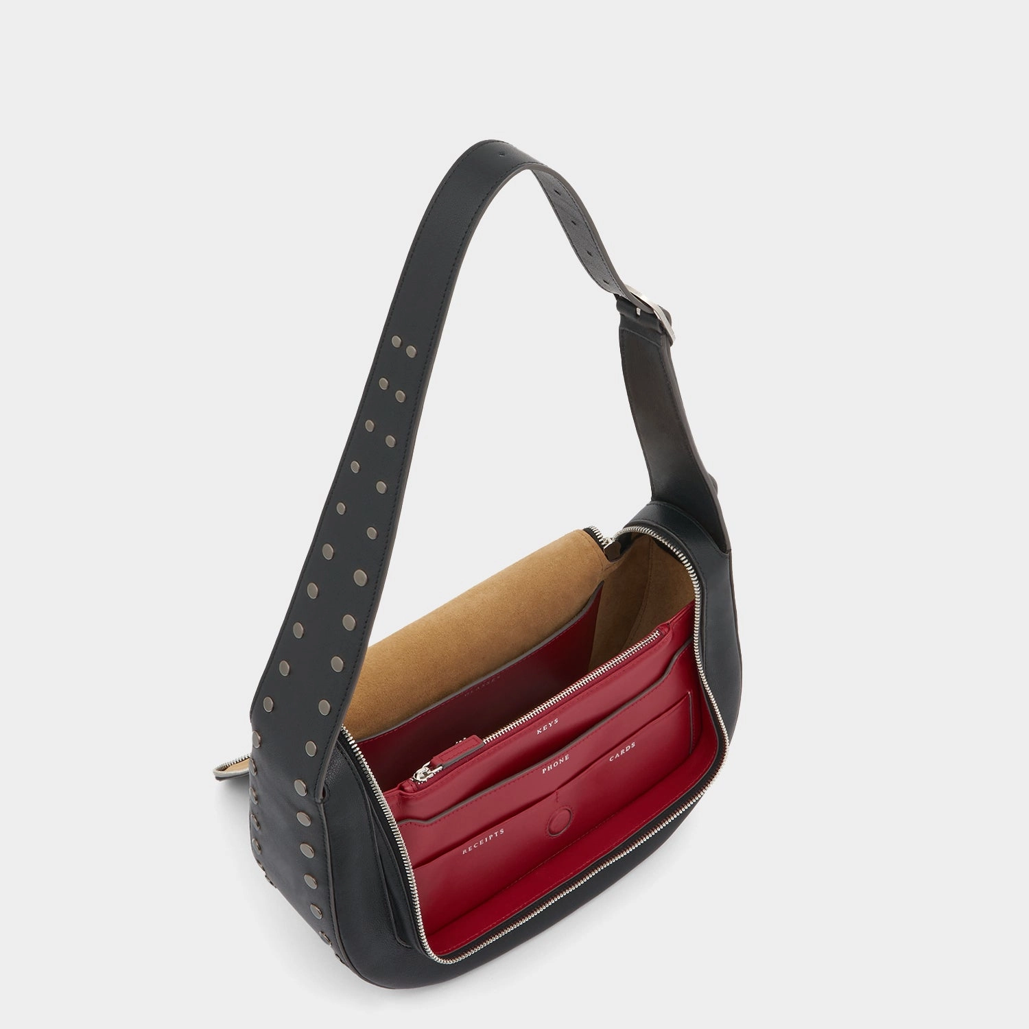 Vere Studs Shoulder Bag