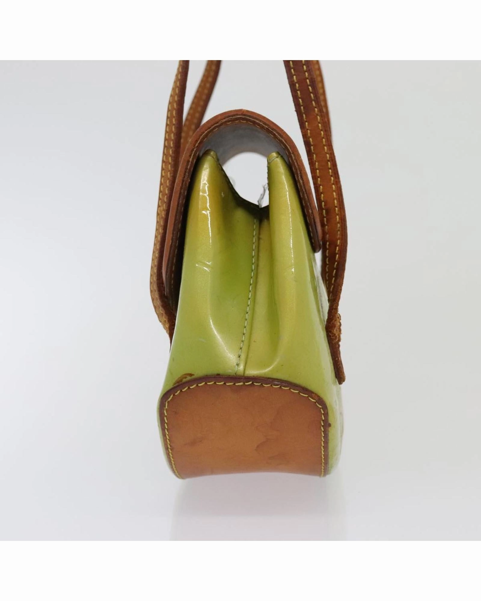 Vernis Biscayne Bay PM Shoulder Bag in Peppermint Finish