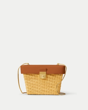 Veronica Beard Lock Box Trap Bag