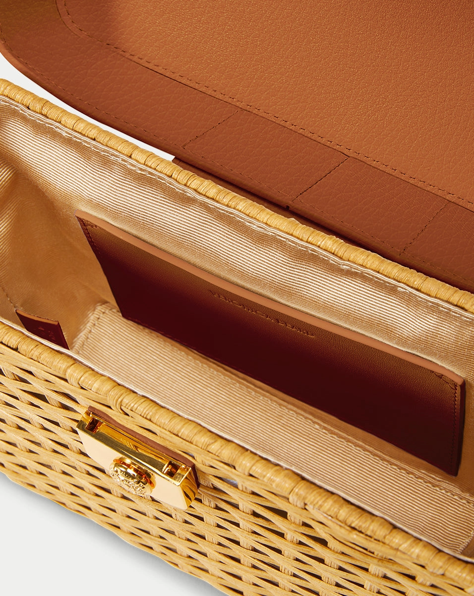 Veronica Beard Lock Box Trap Bag