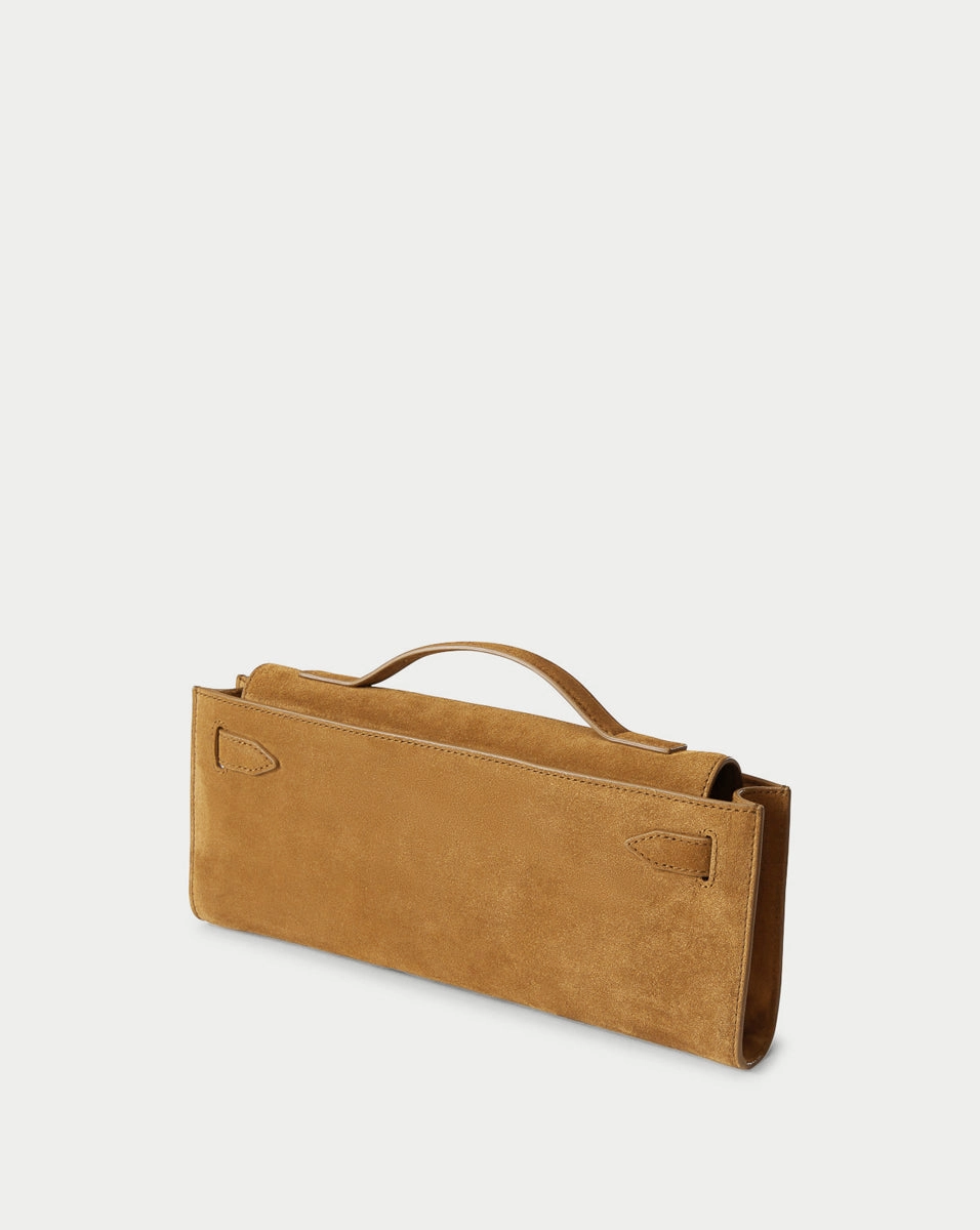 Veronica Beard Suede Dash Clutch