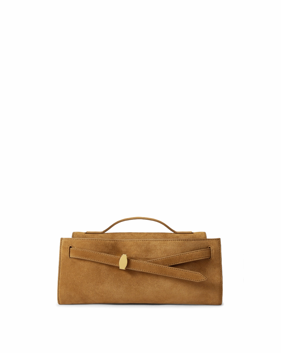 Veronica Beard Suede Dash Clutch