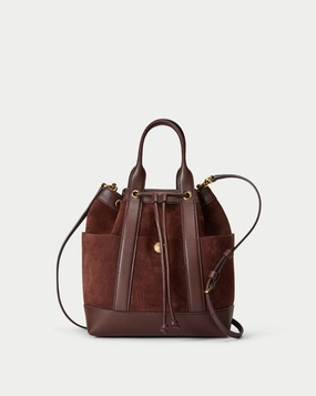 Veronica Beard Suede Goody Bag