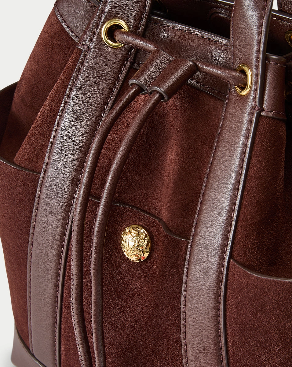 Veronica Beard Suede Goody Bag