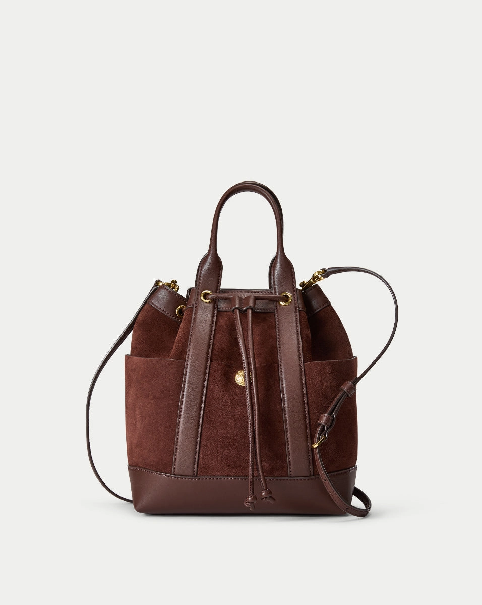Veronica Beard Suede Goody Bag