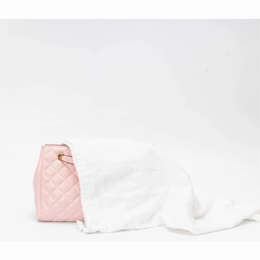 Versace Medusa Quilted Nappa Leather Tote Handbag