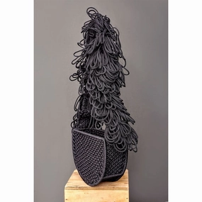 Vevani Shaggy Handle Handbag