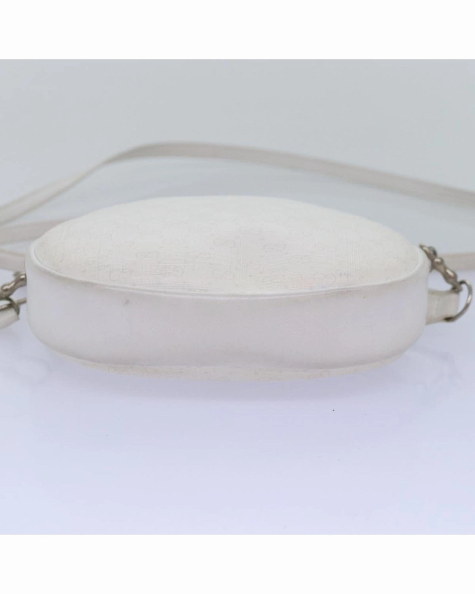 Vintage GG Canvas Round Shoulder Bag
