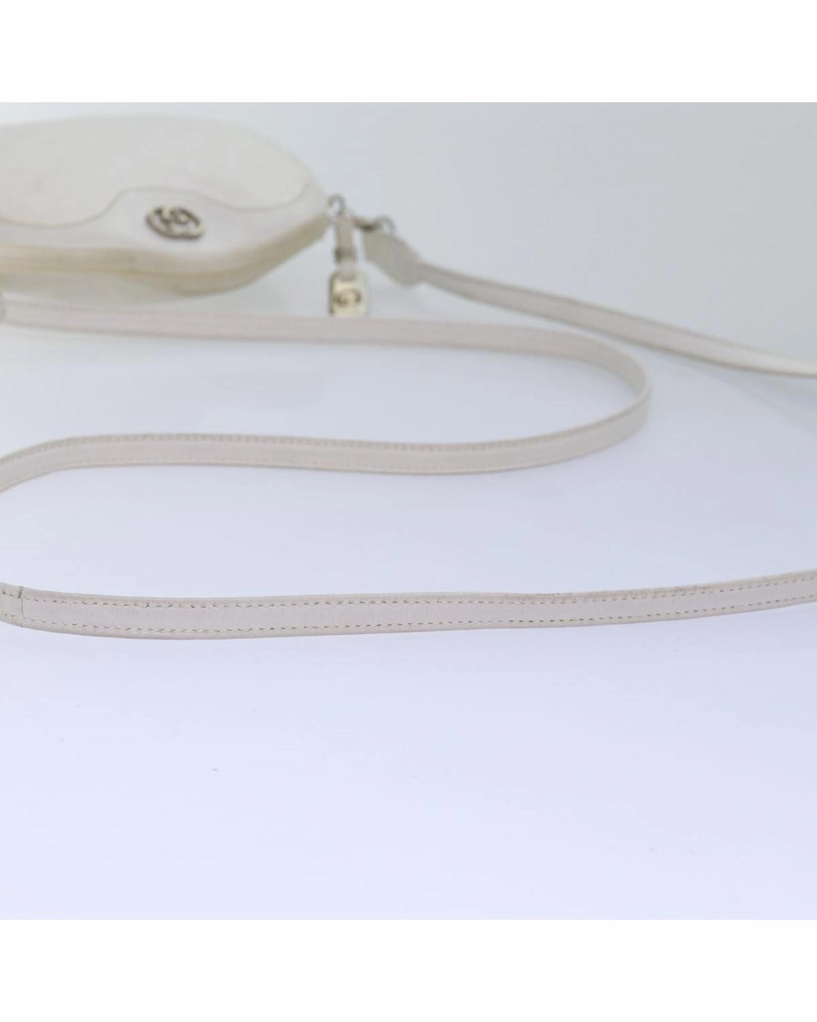 Vintage GG Canvas Round Shoulder Bag