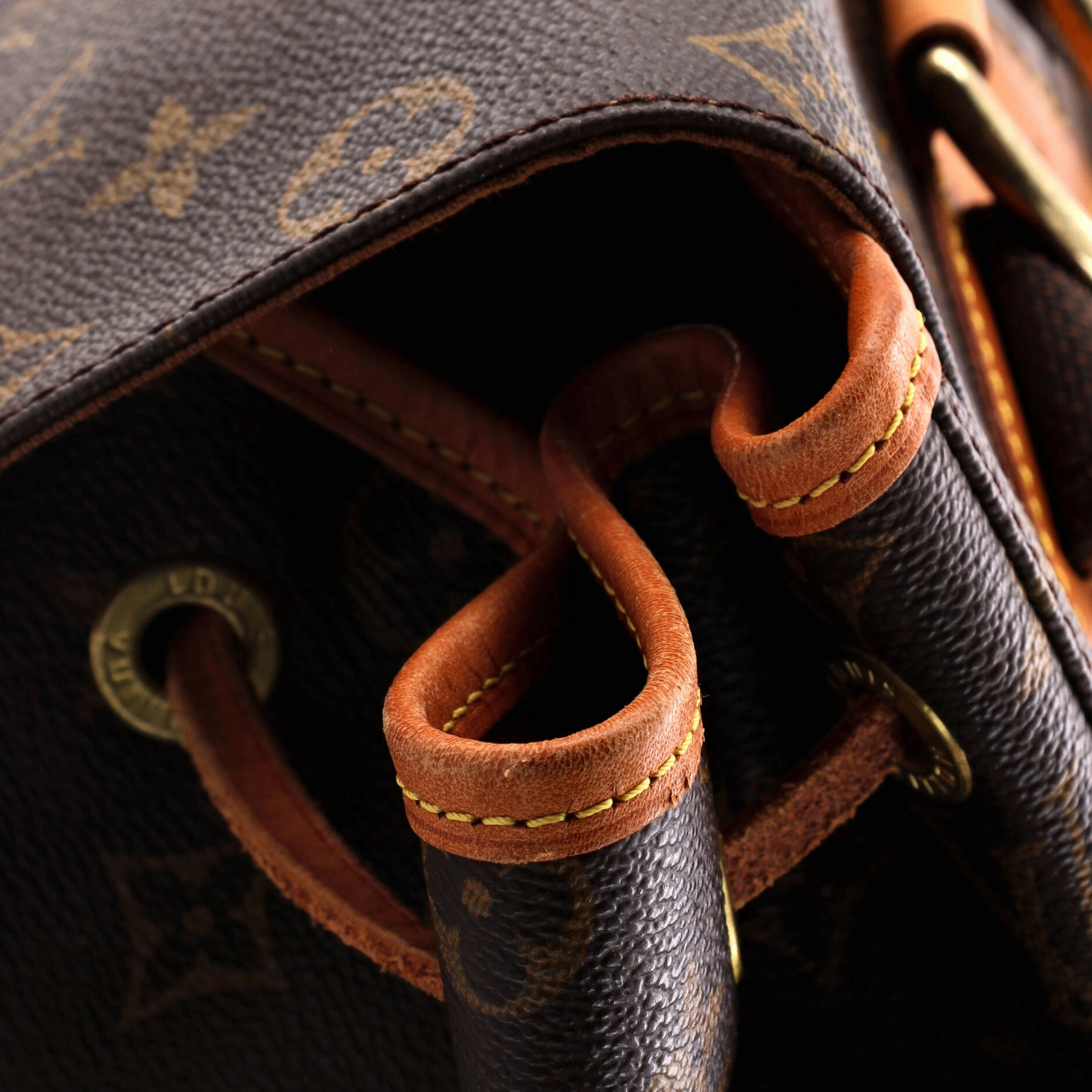 Vintage Montsouris Backpack Monogram Canvas GM