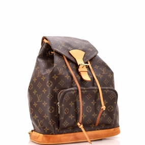 Vintage Montsouris Backpack Monogram Canvas GM