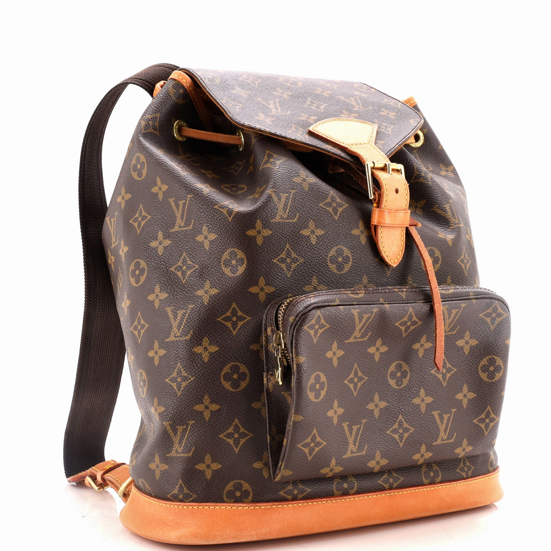 Vintage Montsouris Backpack Monogram Canvas GM