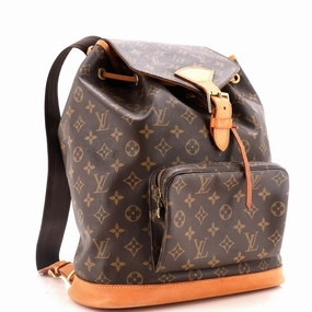 Vintage Montsouris Backpack Monogram Canvas GM