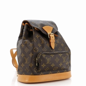 Vintage Montsouris Backpack Monogram Canvas MM