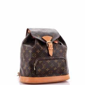 Vintage Montsouris Backpack Monogram Canvas MM