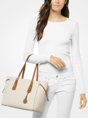 Voyager Medium Logo Tote Bag