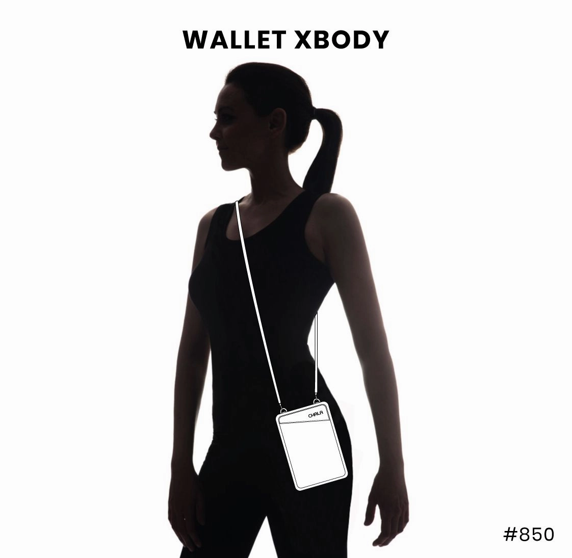Wallet Xbody - Ivory Pawprint