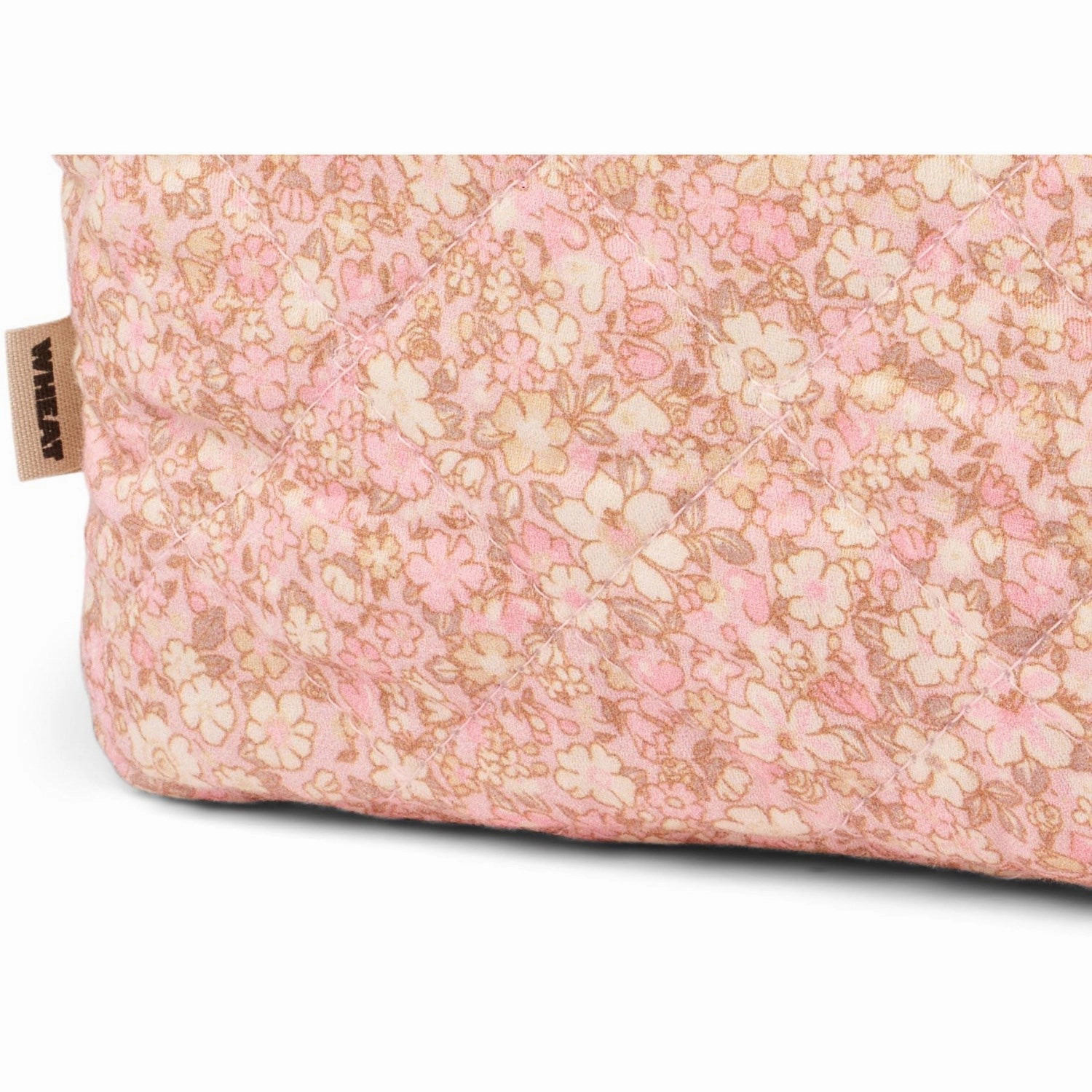 Wheat Rose Flower Meadow Wash Bag Small Ziggy