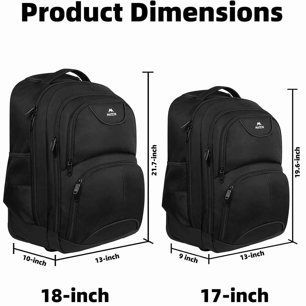 Wheeled Laptop Backpack