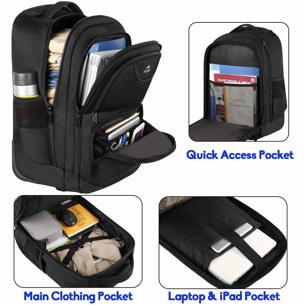 Wheeled Laptop Backpack