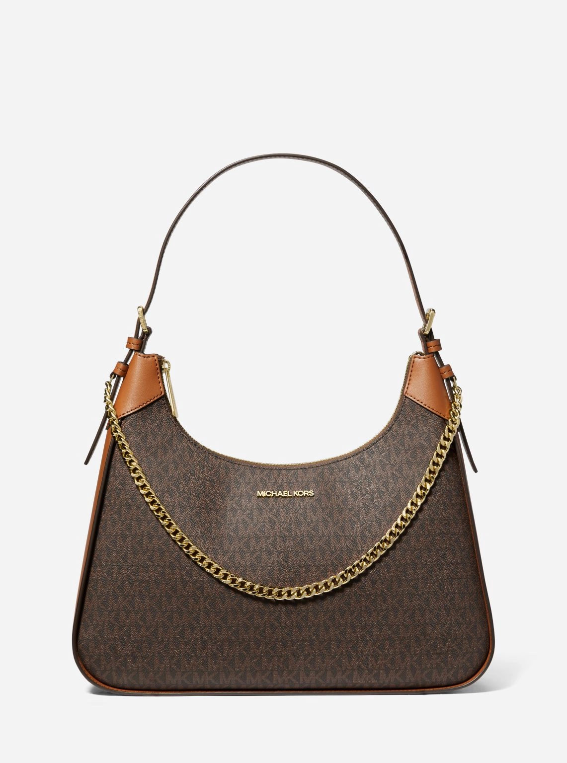 Wilma Large Signature Logo Shoulder Bag