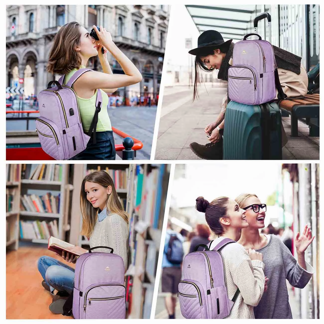 Women Laptop Backpack (3 Colors)