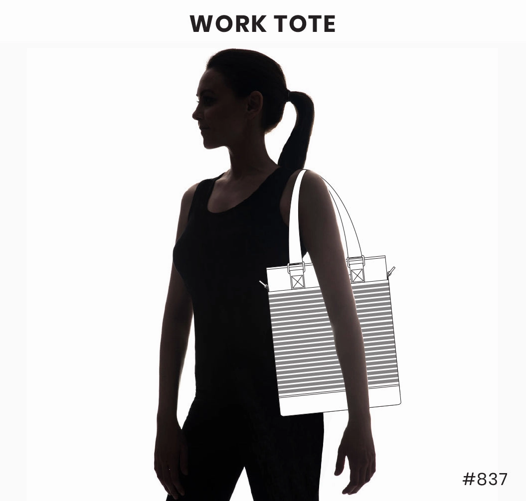 Work Tote - Spotted Pig Pink
