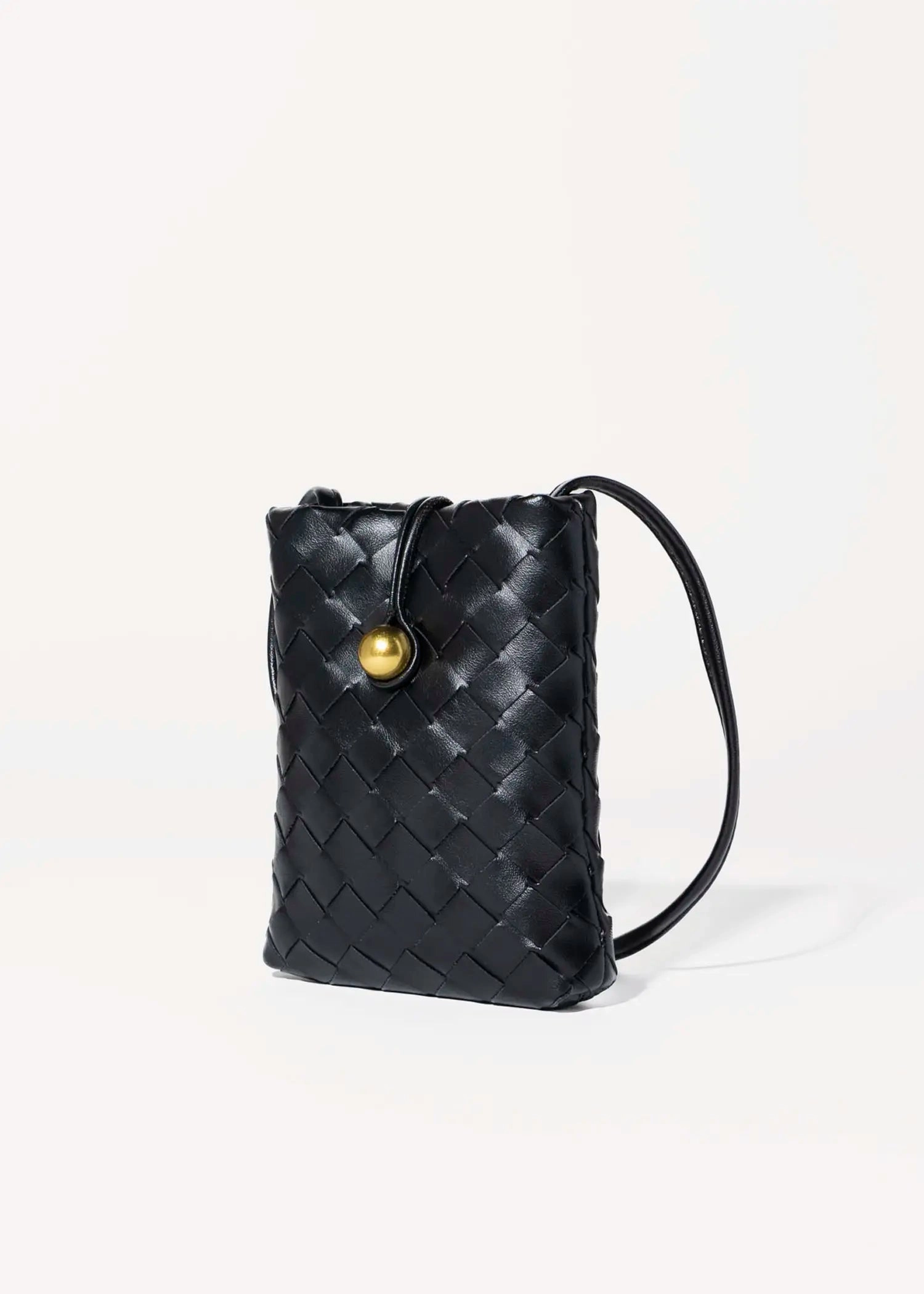 Woven Phone Crossbody