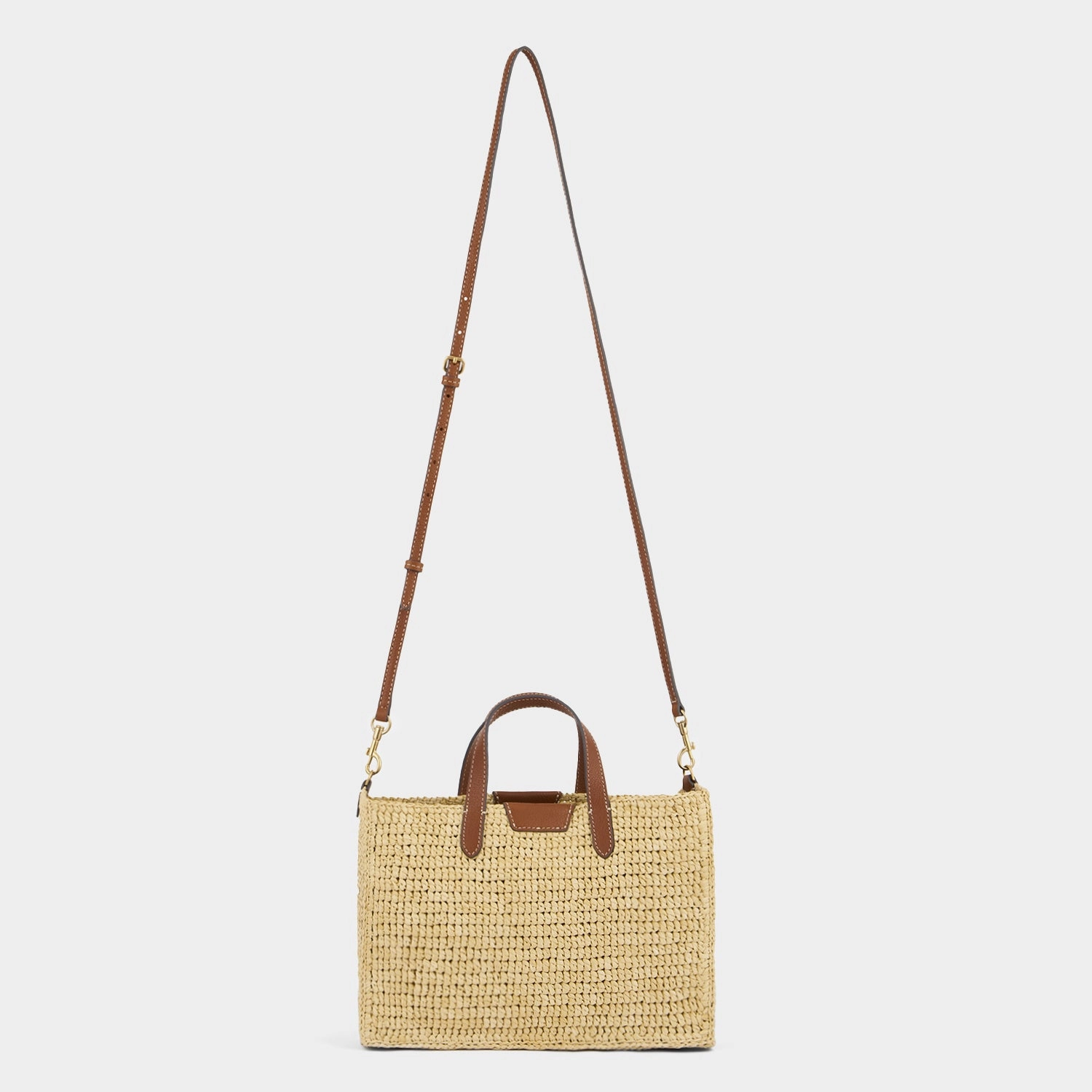 X/S Raffia Holiday Cross-body Tote